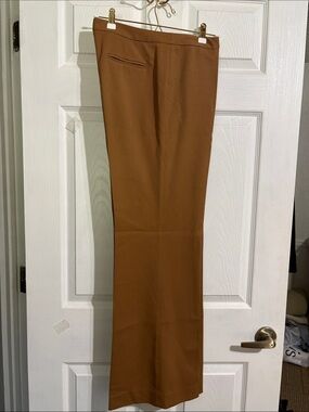 Ellen Tracy Women's Tailored Brown Dress Pants